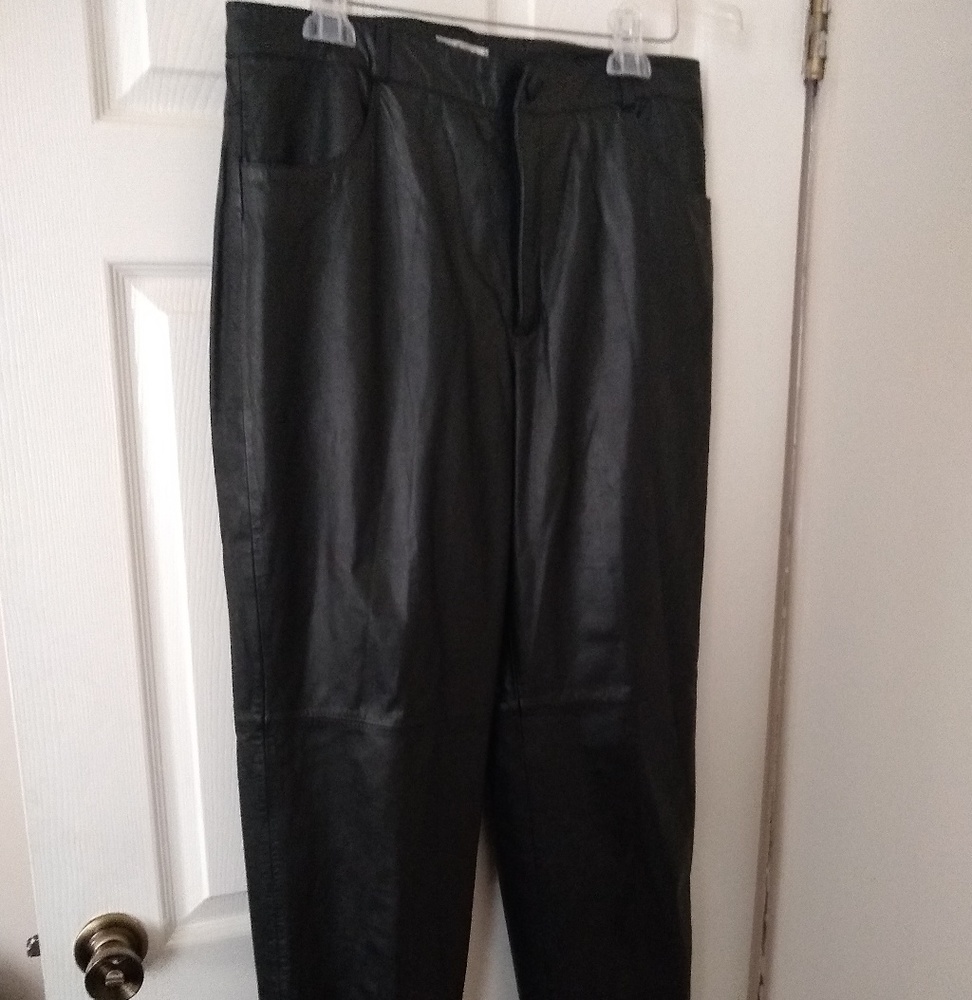 COPY - Sexy Black Leather Pants